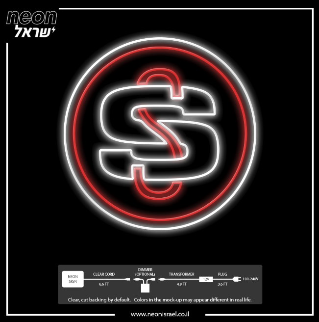 שלטי ניאון בעיצוב אישי LOGO S