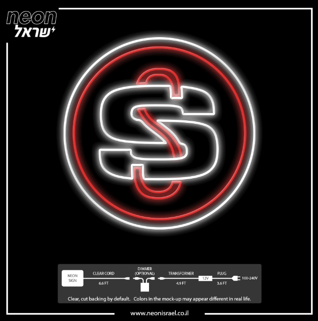 שלטי ניאון בעיצוב אישי LOGO S